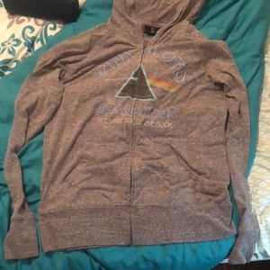 6/$35 zip up Pink Floyd jacket